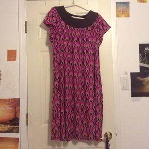 Cute pink and brown dress