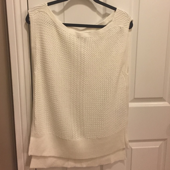Brand new knot sweater. Sleeveless with tags.