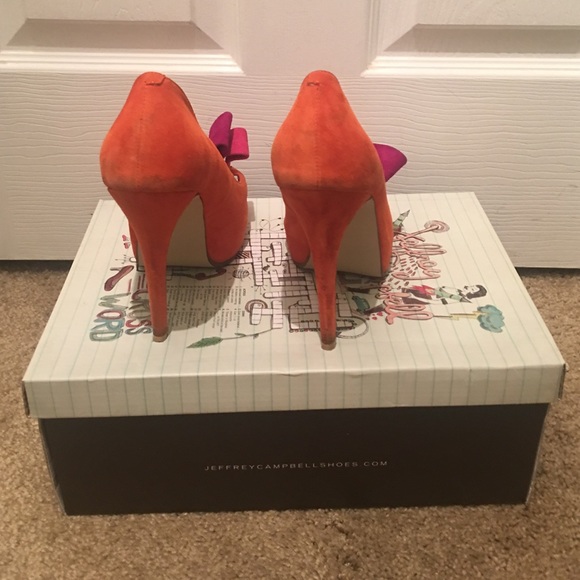 Jeffery Campbell Garret Orange Combo - Picture 3 of 4