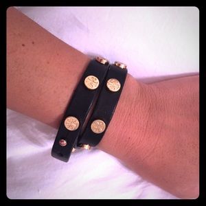 Tory Burch leather wrap bracelet!