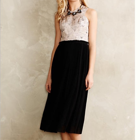 Anthropologie Morgan Carper Isobel Midi Dress 00P