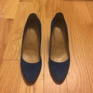 J Crew Martina Suede Wedges