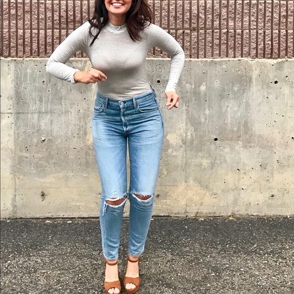 Whisper thin ivory turtleneck - Picture 3 of 4