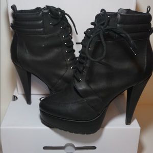 Ankle Heeled Booties