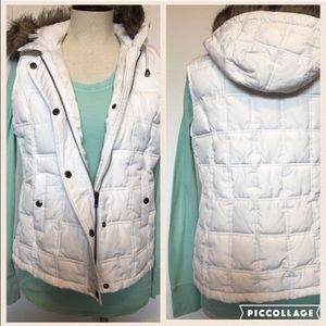 Gap Vest & Waffle Knit Long Sleeve