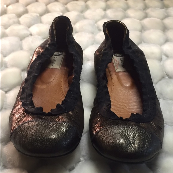 Lanvin Leather Ballet Flats