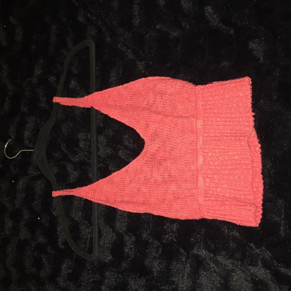 Knit crop top