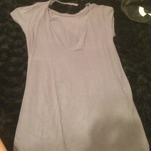 Grey t-shirt dress