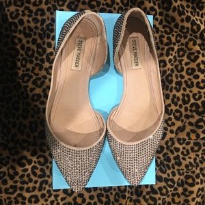Steve Madden sparkle flats