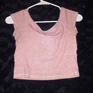Striped crop top