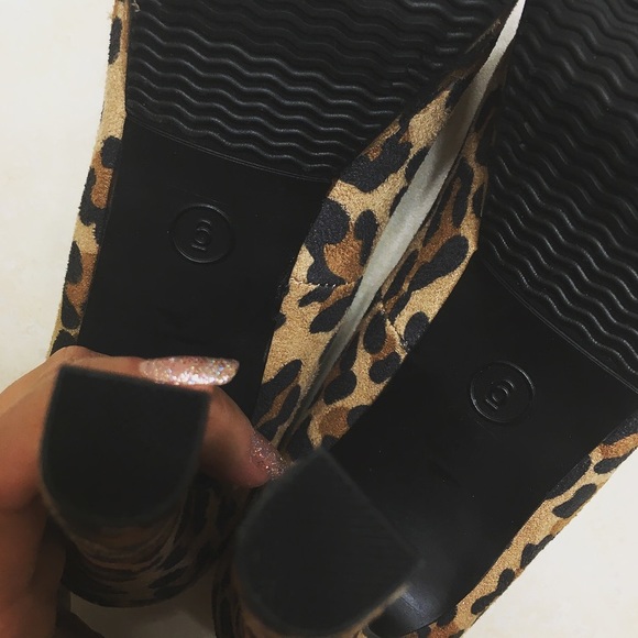 Leopard Print Heels💜 - Picture 4 of 4