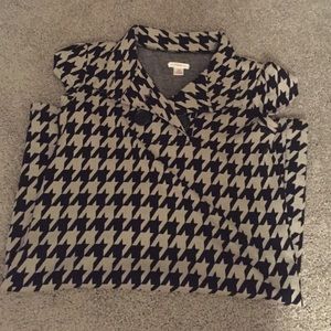 NWOT hounds tooth dress size xs