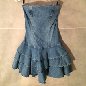 Denim dress