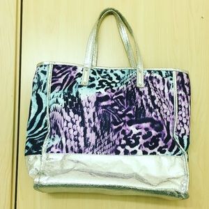 Sonia Kashuk Metallic Leopard Tote