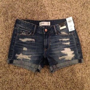 Abercrombie & Fitch Distressed Shorts