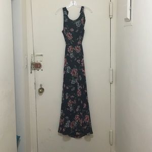 Zara maxi with cutouts