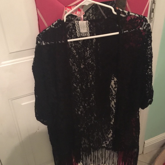 Black cardigan type