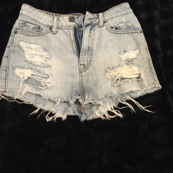 High waited cheeky demon shorts