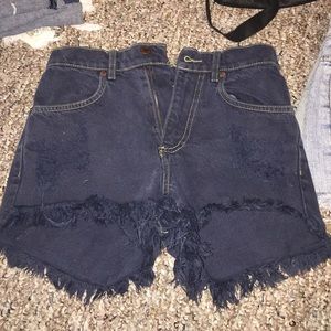 Demon brandy Melville shorts high rise
