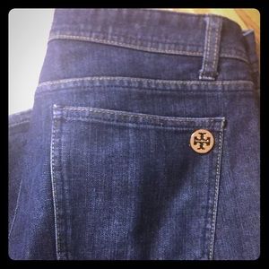 Tory Burch jeans dark rinse