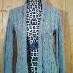 Knit Open Cardigan by Converse One Star