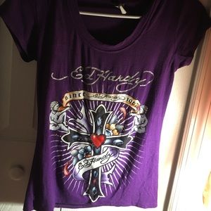 Ed Hardy Scoop Neck: Now $30!!!!