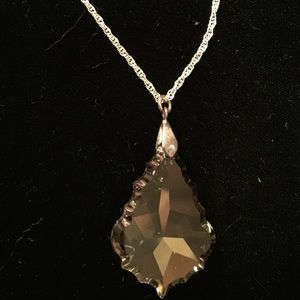 Smoke topaz as Swarovski sallllle