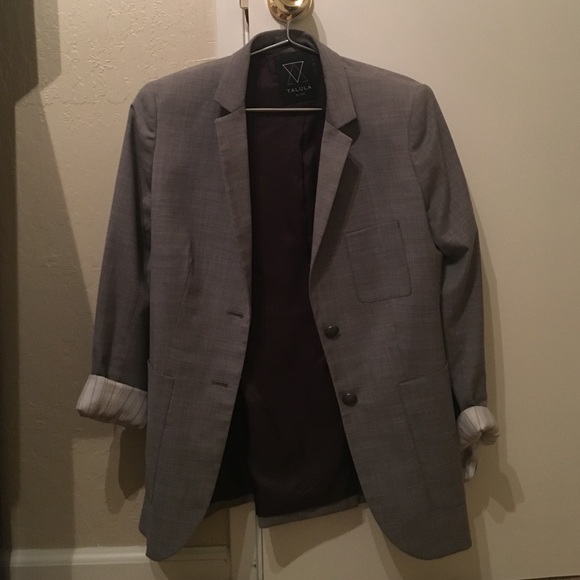 Light Grey Aritzia Blazer