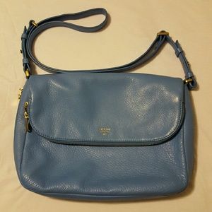 Fossil Authentic light blue crossbody