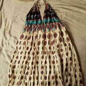 Patterned Maxi Dress