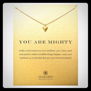 Dogeared Gold Dipped Necklace