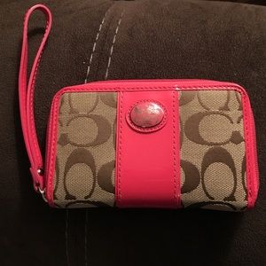 Coach wristlet/small wallet