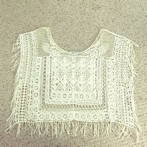 American Rag Cutout Top