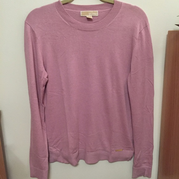 NWOT Michael Kors Pink Lavender Angora Sweater L