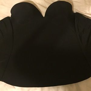 Victoria's Secret bustier corset - black