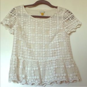 Anthropologie Leifsdottir Blouse Top Size 00P