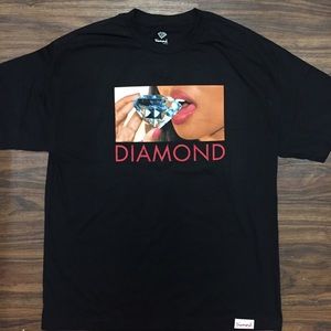 Diamond supply Co eating tee