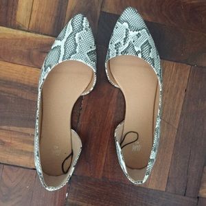 Snakeskin Flats