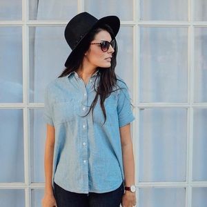 Madewell | NEW w TAGS | Chambray Courier Shirt