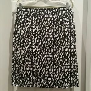 Ann Taylor Painter Pattern Pencil skirt
