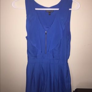 Royal blue romper
