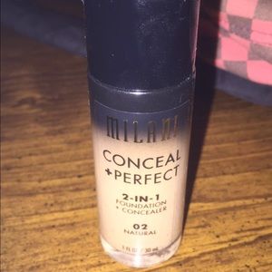 Milani conceal perfect 2 in 1 foundation 02natural