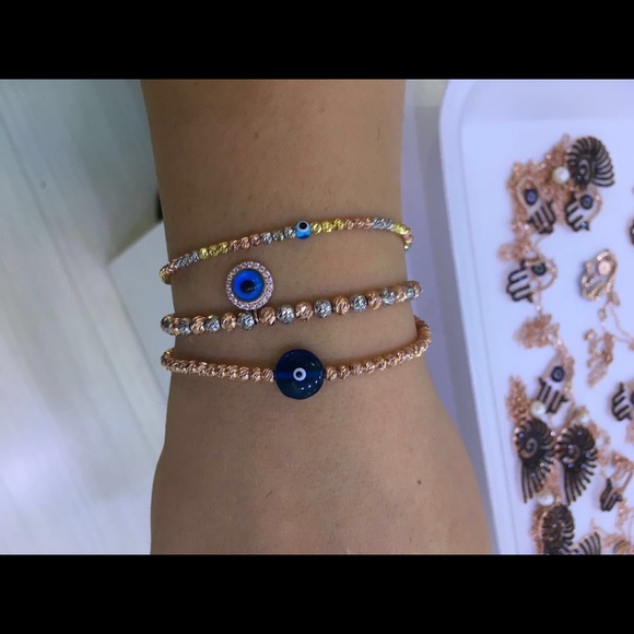 Customizable Gold Plated Beaded Bracelet | Little Words Project Bracelets