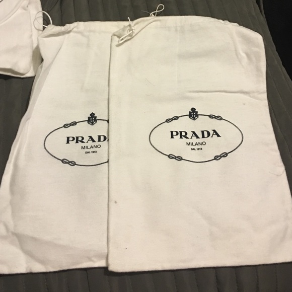 Prada Bags Authentic Prada Dust Bags For Shoes Poshmark