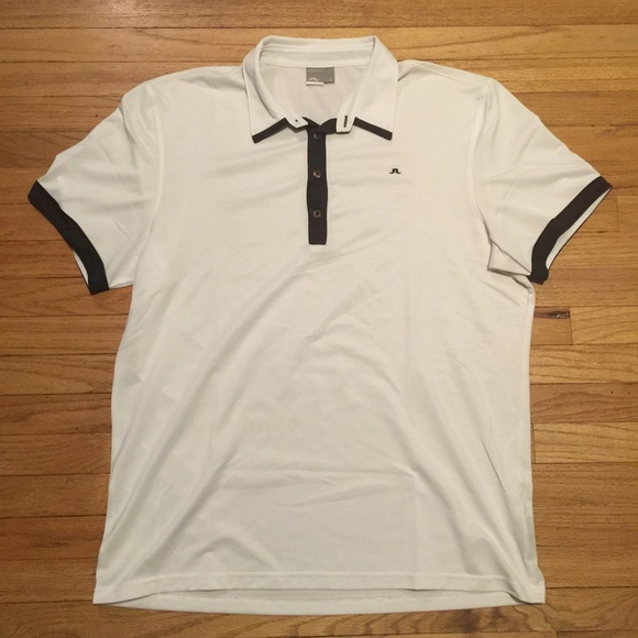 j lindeberg white polo