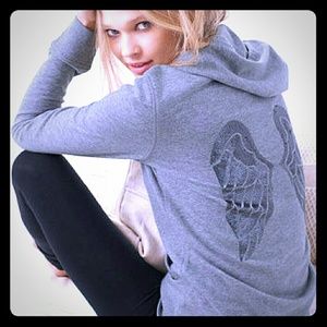 Victoria's Secret classic zip hoodie SMALL