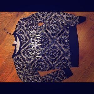 H&M graphic sweater
