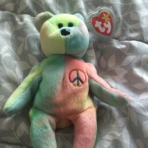 RARE PEACE TY Beanie Baby