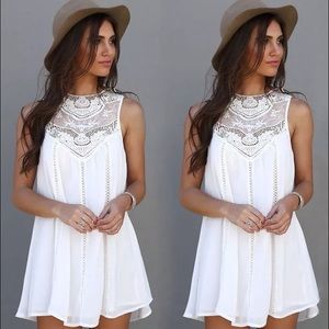 White Lace Tunic
