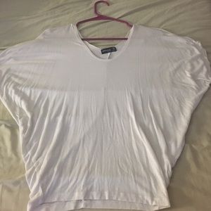 Short sleeve off the shoulder top